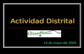 Actividad Distrital