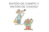 RATÓN DE CAMPO Y RATÓN DE CIUDAD