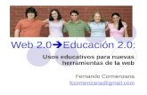 Educación y Web 2.0