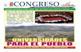 La Voz del Congreso - Edición N° 18 - Universidades para el País