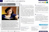 Cartelera Ucabista- Martes, 28 de enero.