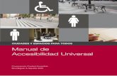 Manual de Accesibilidad Universal. Cap IV - Accesibilidad en la recreación y el Servicio