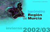 Barómetro de la Región de Murcia. Invierno 2002-2003