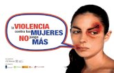 Estenciles "La violencia contra las mujeres no juega más".