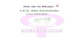 Día de la Mujer en el IES San Fernando