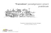 Transition paradigma oinarri praktikoak Larraitz Altuna