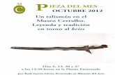GARCÍA, R. 2012: Un talismán en el Museo Cerralbo. Leyenda y tradición en torno al Kiss.