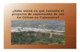 Cajamarca en peligro