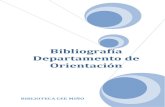 BIBLIOGRAFÍA DEPARTAMENTO DE ORIENTACIÓN