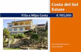 Villa a Mijas Costa ref CDSL-212-VS