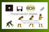 Anotaciones sobre Preservación Digital