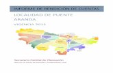 Informe Rendición de Cuentas 2013