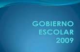 Gobierno Escolar 2009