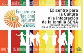 14º Encuentro Nacional Cultural Funcionarios SENA