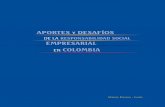 APORTES Y DESAFÍOS DE LA RESPONSABILIDAD SOCIAL EMPRESARIAL EN COLOMBIA