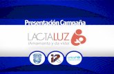 Programa LactaLUZ - Presentación de Campaña