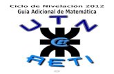 Apunte Adicional Matematicas Ingreso 2012