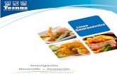 Brochure Gastronomía
