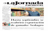 La Jornada Zacatecas, míercoles 16 de mayo de 2012
