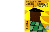 1976 Basauri Jaiak -- Programa de Fiestas