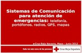 Sistemas de Comunicación para la Atención de Emergencias