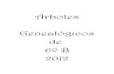 Árboles genealógicos 6ºB 2012