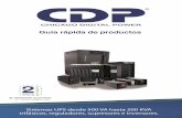 Guía Rápida de Productos CDP - UMC COSTA RICA