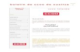 Boletín nº 175 de CCOO de Xustiza