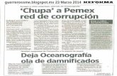 'Chupa' a Pemex red de corrupción| Capturan al presidente de Oceanografía