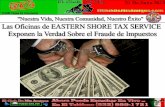 Las Oficinas de Eastern Shore Tax Service Exponen La Verdad Sobre El Fraude De Impuestos