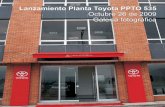 Lanzamiento Planta Toyota PPTO 535