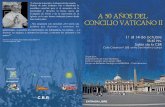 Programa de los 50 años del Concilio Vaticano II
