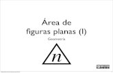 Áreas de figuras planas (I)