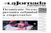 La Jornada Zacatecas, jueves 17 de abril de 2014