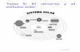 El sistema solar. Tema 5