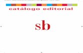 Sb editorial - Catálogo de libros
