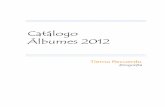 Catálogo álbumes 2012