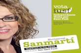 Programa Electoral IUSF 2011 (castellano): Fem poble, fem Sant Fost!