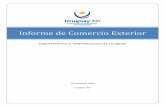 Informe de Comercio Exterior de Uruguay
