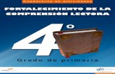 Cuadernillo de actividades - FORTALECIMIENTO DE LA COMPRENSION LECTORA - 4 GRADO DE PRIMARIA