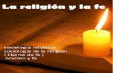 religion y la fe
