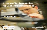 Panorama Acti9 - Schneider Electric - Protección magnetotérmica y diferencial