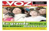 La Voz de Tabasco Martes 30 de Abril 2013