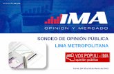 Sondeo de opinión pública - IMA - Marzo 2013