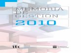Memoria ITC 2010