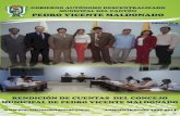 Revista de Rendición de Cuentas del Concejo Municipal 2012