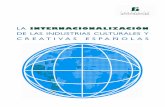 La internacionalización de las industrias culturales y creativas españolas