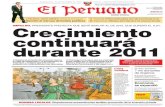 Diario El Peruano 18 de Enero 2011