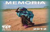 Fundación ADRA Memoria 2012