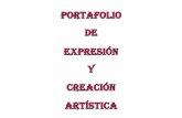 PORTAFOLIO EXPRESION Y CREACION ARTISTICA